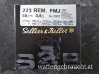 Sellier & Bellot S&B 223 Rem FMJ 100 Stk