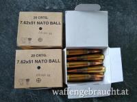 7.62x51 NATO BALL M80 GGG 50 Stk
