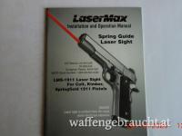 LaserMax  Federführungsstangen-Laser in rot für die 1911er