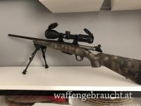 Jagdgewehr und Sportgewehr 6mm 243 Winchester XPR Komplett mit Zielfernrohr und Zweibein