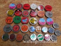 35 volle Dosen Luftgewehr Diabolos und Rundkugeln