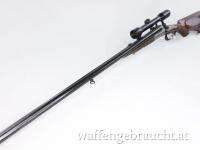 gebr. Ferlacher Hahnbüchsflinte mit montiertem Hensoldt 4x32