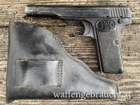 FN Browning Modell 1910/22 mit WaA140, Pistolentasche & Munition