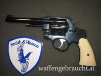 Smith & Wesson D.A. 45 ACP , Modell 1917/37 Brasilien Vertrag , Ordonnanzrevolver , exzellenter Zustand 