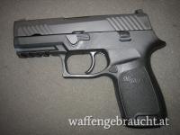 SIG SAUER P320 Cal. 9x19 incl. Box ,Holster und drei Magazine 