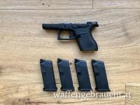 (!!! VERKAUFT !!!) Glock 43 Griffstück + 4 Magazine