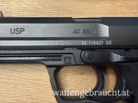neuwertige Heckler & Koch USP Custom Sport in cal. .40