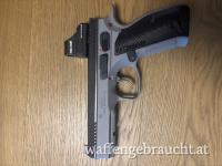 CZ 75 SHADOW 2 9x19 URBAN GREY mit Zubehör und Munition