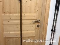 Pirschstock Hirschgabel / Zweibeim Camouflage 