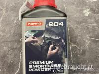Norma 204 Treibladungspulver 500g für: .243 Win. 6.5x55, 6,5x57, 7x57, 7x64, .30-06 und .358 Norma Magnum. 