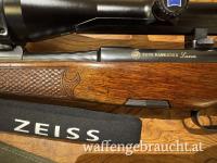 Steyr Luxus 308 Win mit Zeiss Varipoint M 3-12x56 T* Leuchtpunkt, Sonderschaftholz, Riegeljagd Sauenhammer, UNIKAT, 