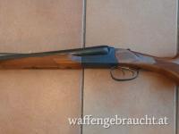 Baikal doppelläufige kurze Schrotflinte Kal. 12/70. Gesamtlänge 92cm, 300 Euro