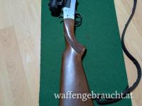 LUGER  Einlauf Flinte   mit Bushnell Rotpunkt.