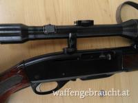 HALBAUTOMATISCHES JAGTEWEHR, REMINGTON im Cal.3006 SPRG. mit Glas EBRA 6 Fach