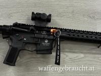 MEGA AKTION! Schmeisser AR-15 M5FL 16,75" schwarz .223Rem. inkl. Falke S + Reinigungsmatte