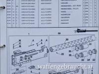 Maschinengewehr 42/74 Bestandteilliste - MG74/A4