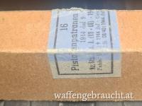 16 Pistolenpatronen 08 m.E. 1944