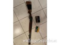 Bockbüchsflinte Bruno 7x57R 12/70 mit 40 Kugelschuss