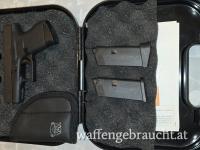 Glock 43, Kaufdatum 25.10.2023, mit Rechnung und Zubehör, max 50 Patronen geschossen, wie neu