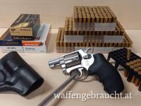 Smith & Wesson Mod. 60 - .38spl - inkl. Holster und über 600 Schuss Munition