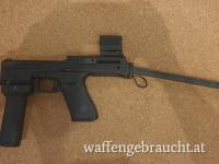 B&T USW-Glock Chassis mit Frontgriff (gen5 Griffstück und Reddot für Aufpreis möglich)