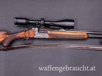 Bockbüchsflinte Fab . Martin Kruschitz Wien , Kal 16/70+ 7x65R , mit Kahles 8x50/7A