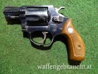 Smith & Wesson Mod. 36 .38 Spec. - 2-Zoll - Lauf -  Round-Butt - exzellent - ideal für die Fallenjagd - incl. Holster