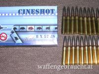 Cineshot Patronen im Kaliber 8X57IS