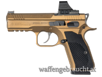 CZ Pistole Shadow 2 Compact 9 x 19 Bronze inkl Holosun Rotpunktvisier