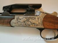 Exklusive Kipplaufbüchse Blaser K77 UL mit Handgravur .300 Win. Mag.