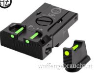 CZ P-10 verstellbare Visierung mit Fiberoptik