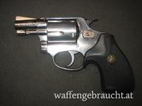Revolver Amadeo Rossi, Cal. .38 Spec. Lauflänge 48mm, Vernickelt, BJ 1982