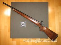 CZ 455 , Cal. .22lr. , Bull Barrel , dunkles Schaftholz , neuwertig 