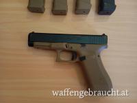 Glock 47 MOS  - mit Zubehör -  (5 Magazine, Ameriglo Leuchtkorn - Kimme) So gut wie NEU + Inklusive 300 Schuss Optional Günsti