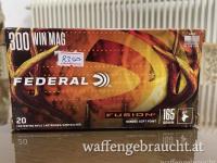 Federal Fusion im Kaliber .300Win Mag Bonded Soft Point mit 10,7g/165gr