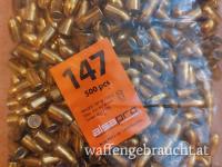9mm AlsaPro Geschosse, Size .355, 147gr, Schachteln mit 2.000 Stück 220 Euro