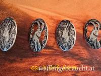 ***Pistolengriff - Käppchen mit Wildmotiven***