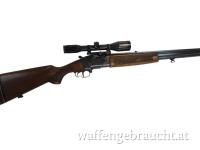 gebr. BRÜNNER ZH305 mit montiertem SWAROVSKI Habicht 6x42S Abs. 4A, Zustand: Sehr gut - Kal. 12/70