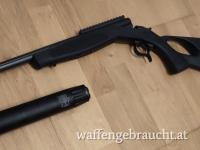 Bergara BA 13 Take Down Kiplaufbüchse .45-70 Govt. schwarz mit A-Tec Mega H2 Schalldämpfer