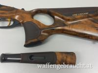 TOP ANGEBOT ! Blaser K95 Vintage Komplettierung // Holzklasse 8 // Lochschaft! // Verschlussblock + Abzug in Gold // Sattelleder