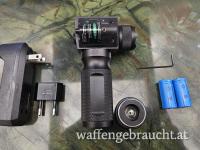 Quickfire Frontgriff mit LASER / LED LICHT Vollmetall