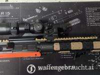 Schmeisser AR15 10,5" Upper, Zubehör und Munition 