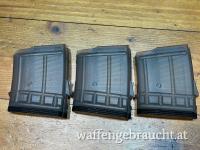 VERKAUFT - 3x Steyr AUG Magazin kurz (9+1) - neu und ungeschossen