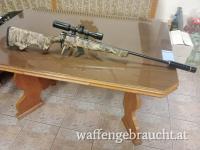 Hatsan Escort im Kaliber .22lr mit Hawke 2-7 fach, Absehen 4 und Aimsport Schalldämpfer