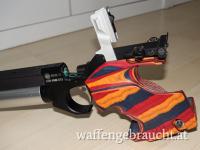 TOP Steyr LP Pressluft Matchpistole mit neuem Griff + neuer Kartusche + Zubehör