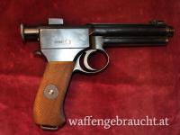 Pistole, Waffenfabrik Steyr, Mod.: 1907-II (System Roth/Krnka-Repetierpistole M.7.), Kal.: 8mm Roth-Steyr