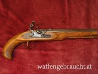 Steinschloßpistole, unbekannter, vermutlich italienischer Hersteller, Mod.: Kentuckian, Kal.: .45"