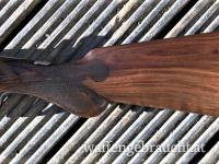 Englische Damast-Hahnflinte 12/70 mit Nitrobeschuss von Frank Dyke, Londonbridge, 