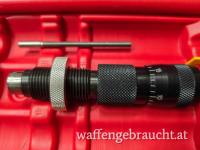 .22 Hornet Forster Ultra Setzmatrize mit Mikrometereinstellung, 1x Ersatzstempel - neuwertig / neu