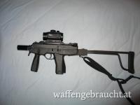 Steyr SPP mit TMP Griffstück, Klappschaft und RotpunktVisier